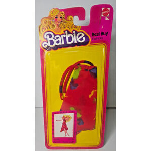 VINTAGE 1980 Mattel Barbie Best Buy Fashions No 1468 / Asst 1499 Red Dress NIP